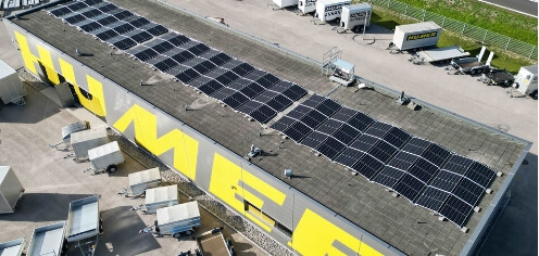 kwantum Projekt Referenz Humer Anhänger Tieflader GmbH